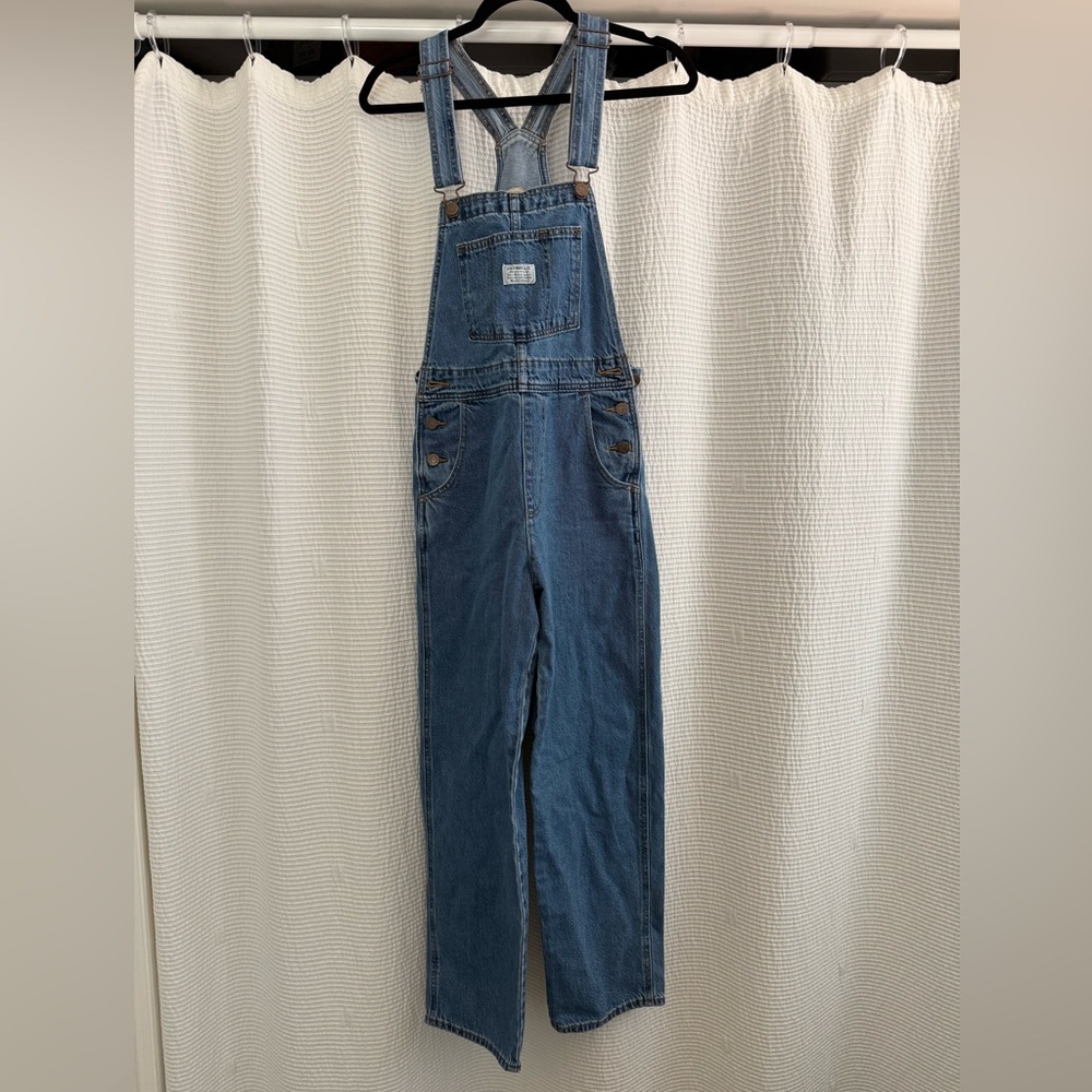 Levi's Blue Denim Overalls Jumpsuit